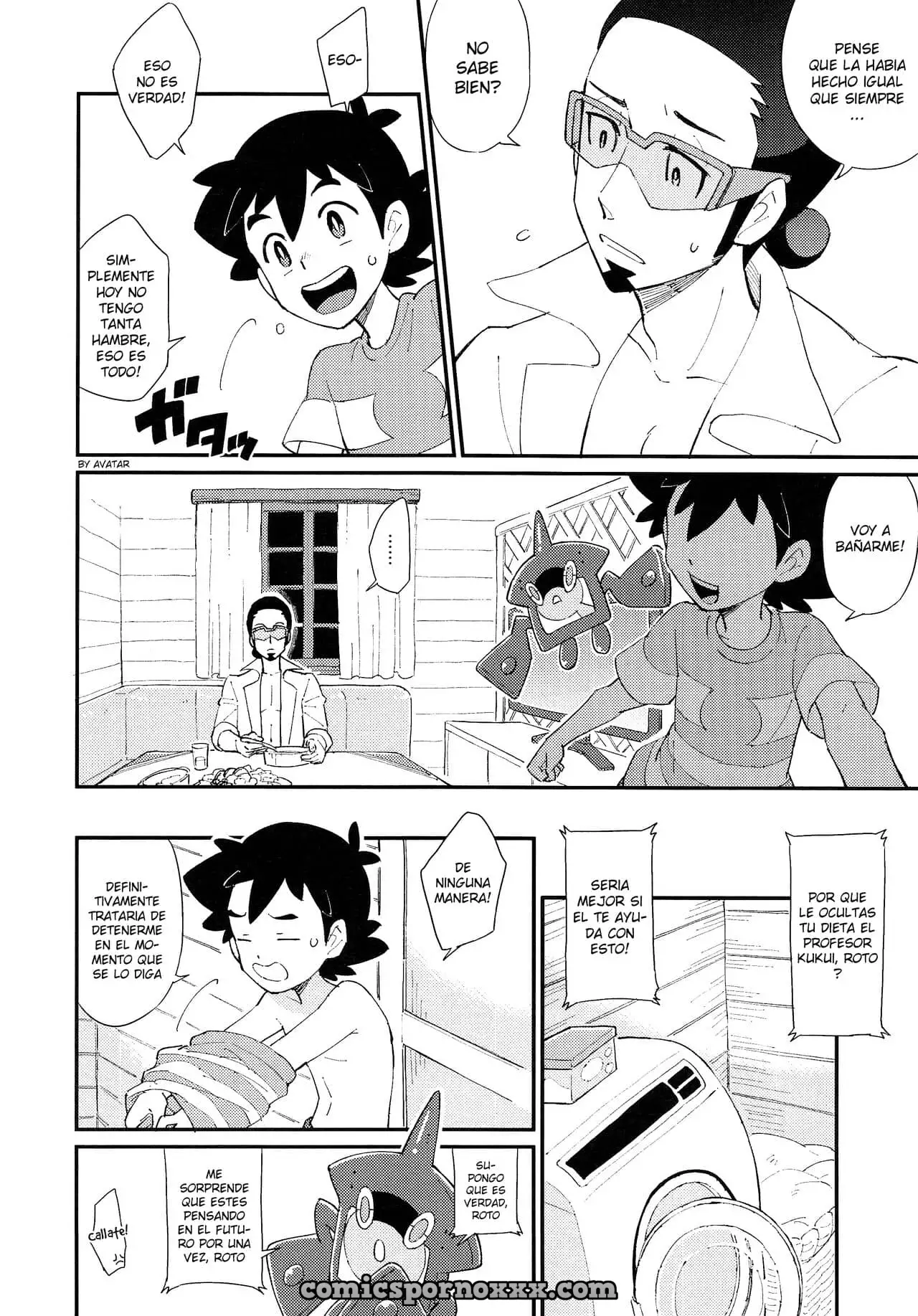 Ippai Taberu Kimi Ga Suki! (Pokémon Gay) - Página 7