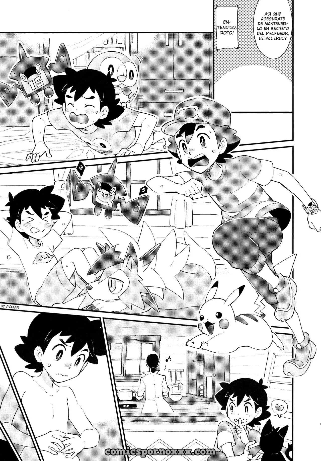Ippai Taberu Kimi Ga Suki! (Pokémon Gay) - Página 8