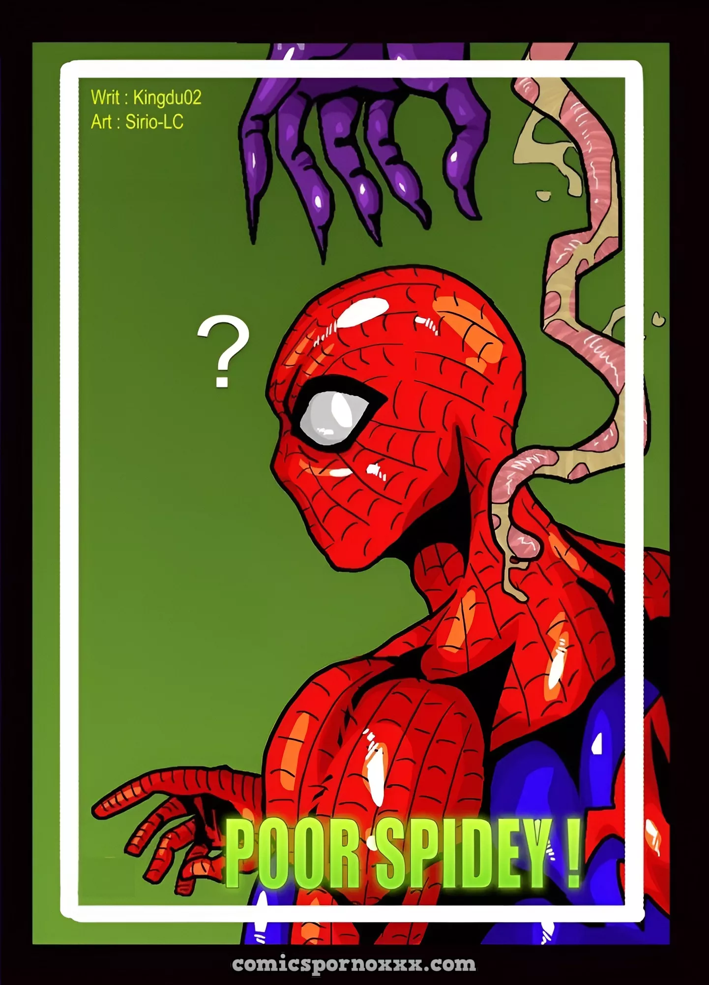 Hentai - Poor Spidey #1 (Hulk y Venom Violan a Spiderman) - Imagen 1