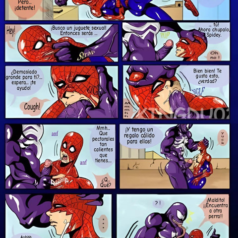 Art Fan - Poor Spidey #1 (Hulk y Venom Violan a Spiderman) - 2