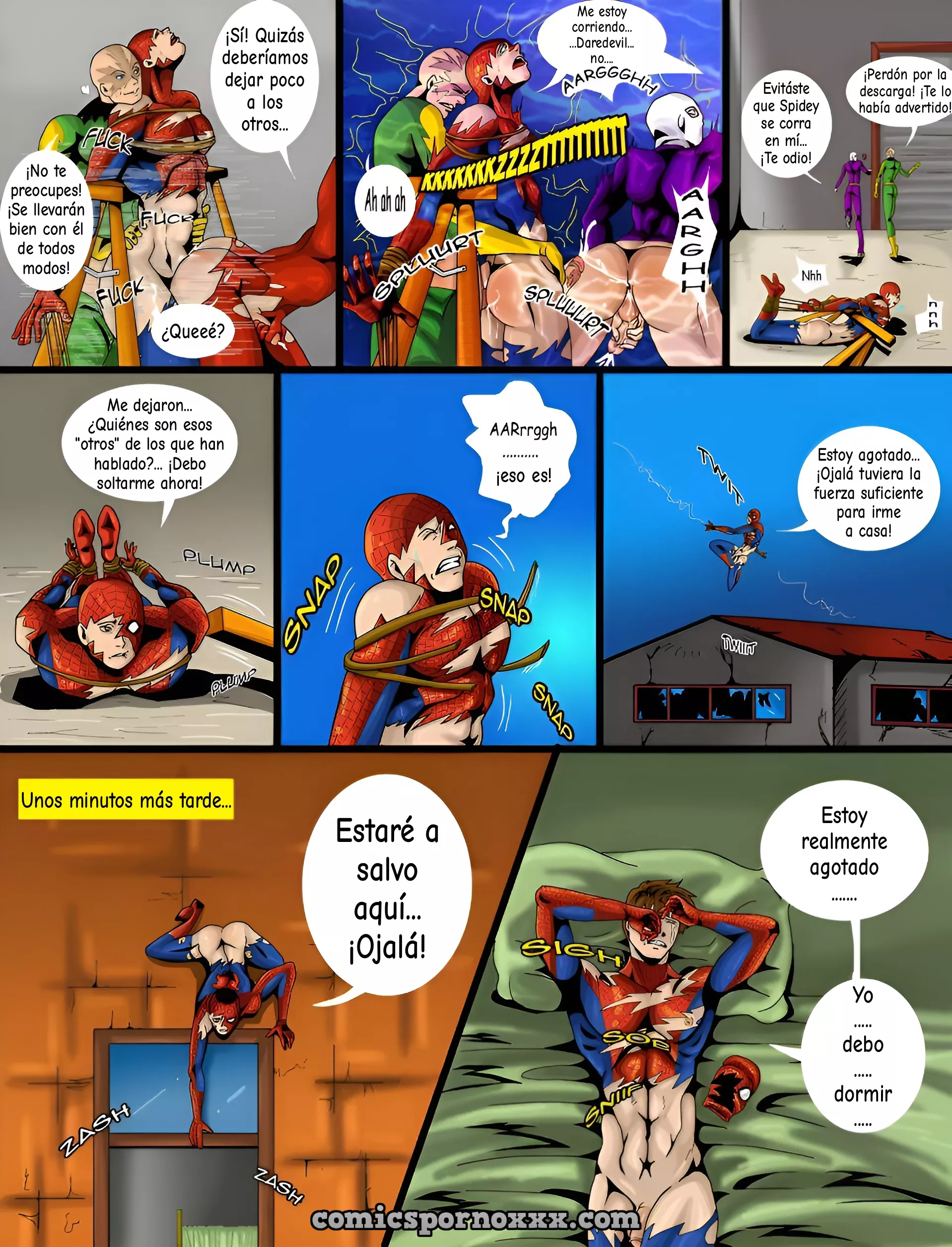 Hentai - Poor Spidey #2 (Kingpin Sodomiza a Spiderman) - Imagen 15