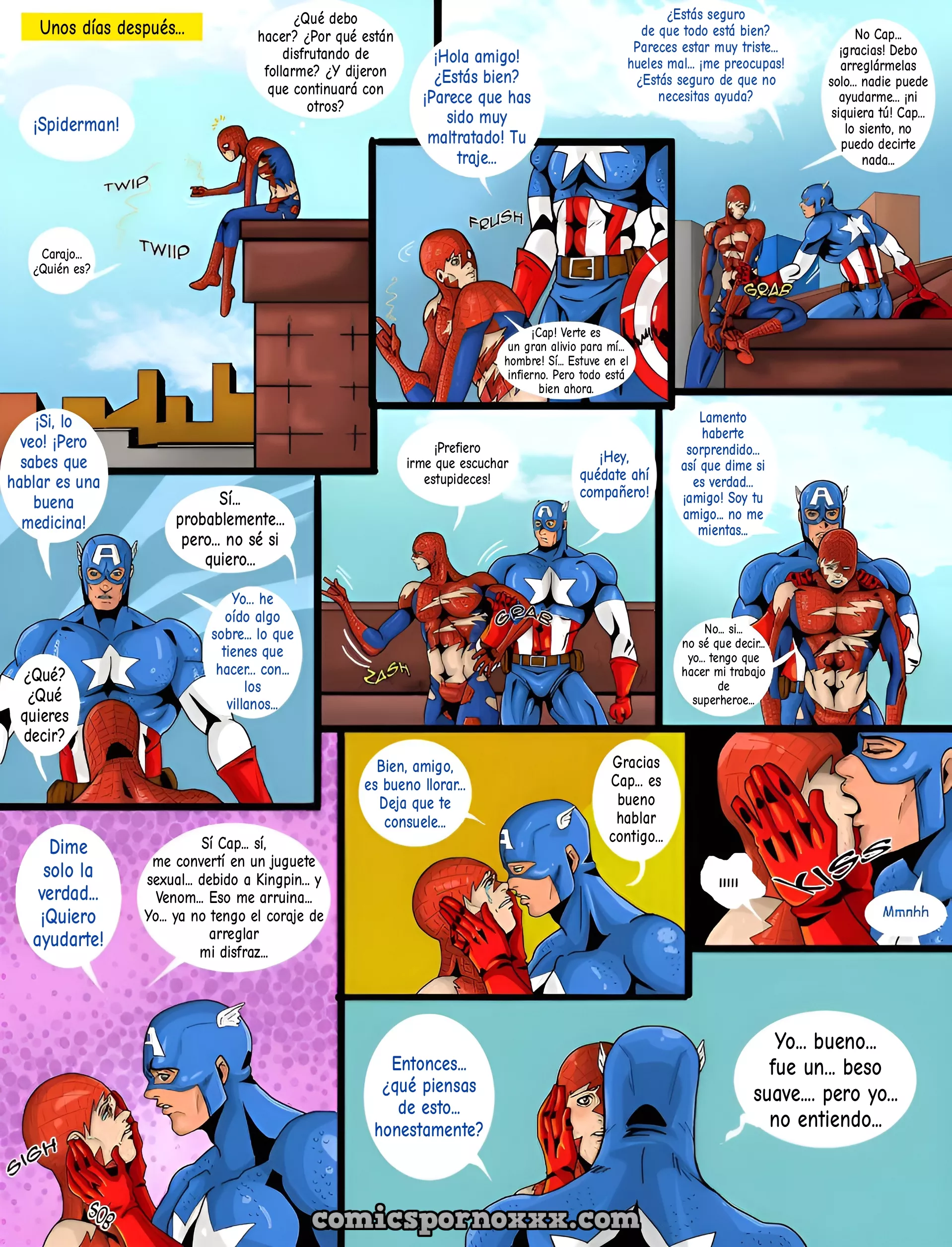 Hentai - Poor Spidey #2 (Kingpin Sodomiza a Spiderman) - Imagen 16