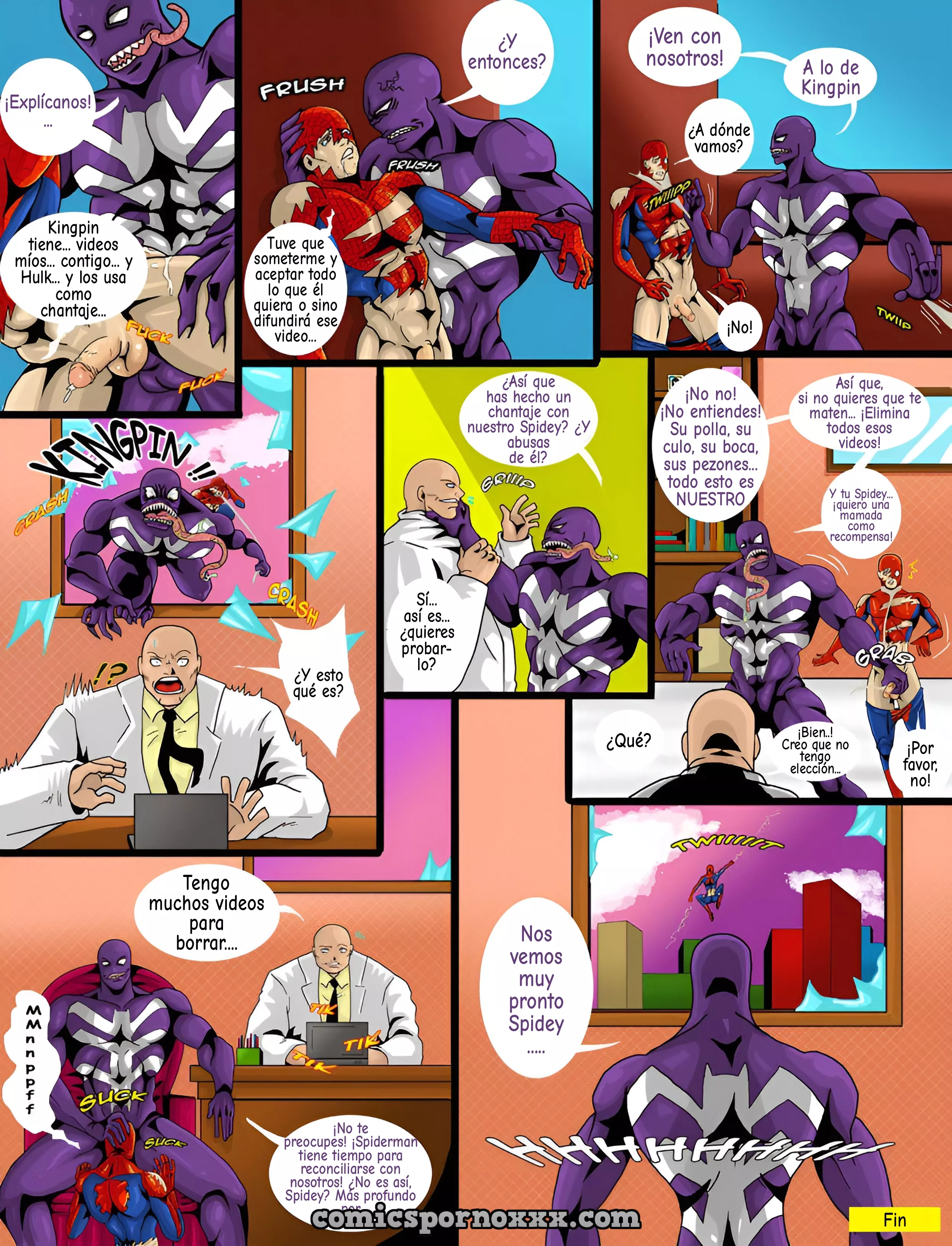 Hentai - Poor Spidey #2 (Kingpin Sodomiza a Spiderman) - Imagen 19