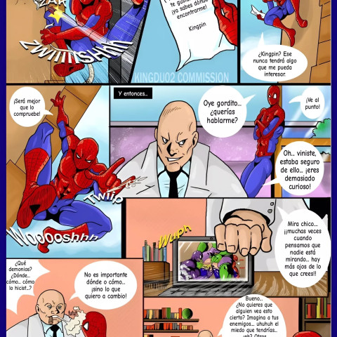 Art Fan - Poor Spidey #2 (Kingpin Sodomiza a Spiderman) - 2