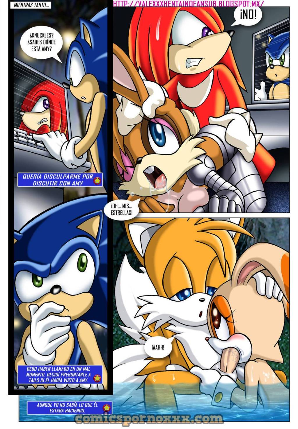 Sonic Project XXX (Parte #1)  - Imagen 8  - Comics Porno - Hentai Manga - Cartoon XXX