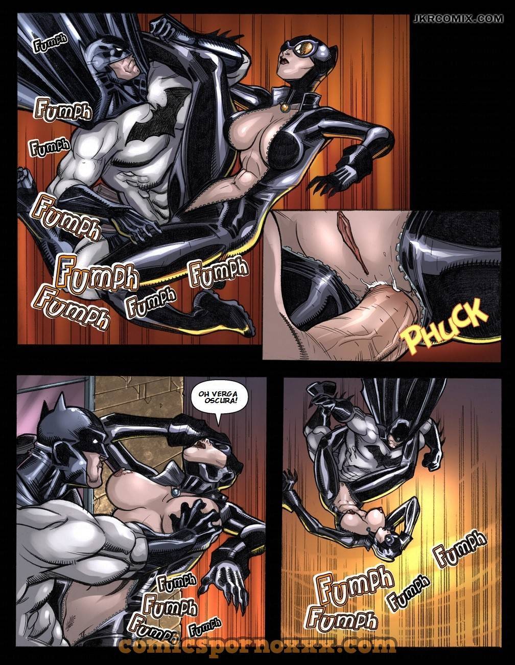 The Dark Cock Rises (Batman Porno con Gatúbela) 4