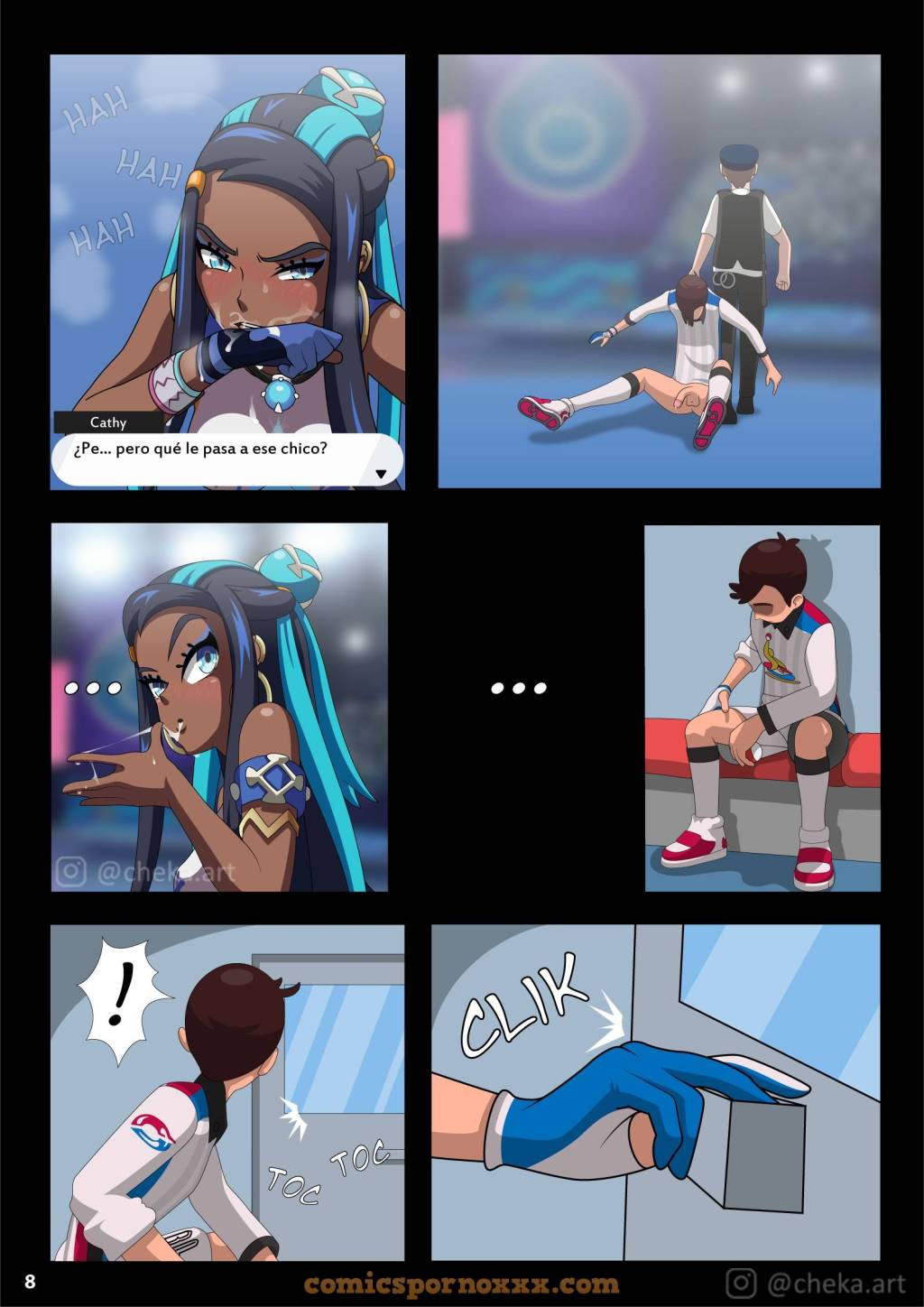 Nessa Battle Gym  - Imagen 9  - Comics Porno - Hentai Manga - Cartoon XXX