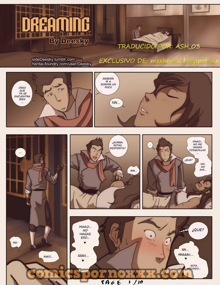 Dreaming Legend of Korra (Chico Abusa de su Amiga Dormida) 1