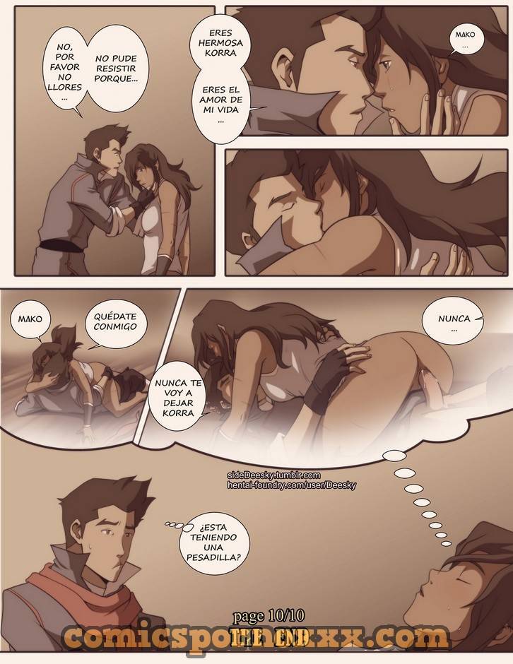 Dreaming Legend of Korra (Chico Abusa de su Amiga Dormida) 10