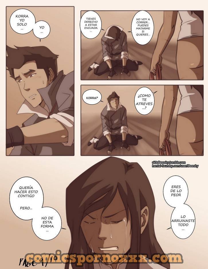 Dreaming Legend of Korra (Chico Abusa de su Amiga Dormida) 9