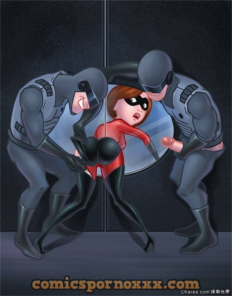 Helen Parr Versus Guards (Los Increíbles Imágenes Porno) 2