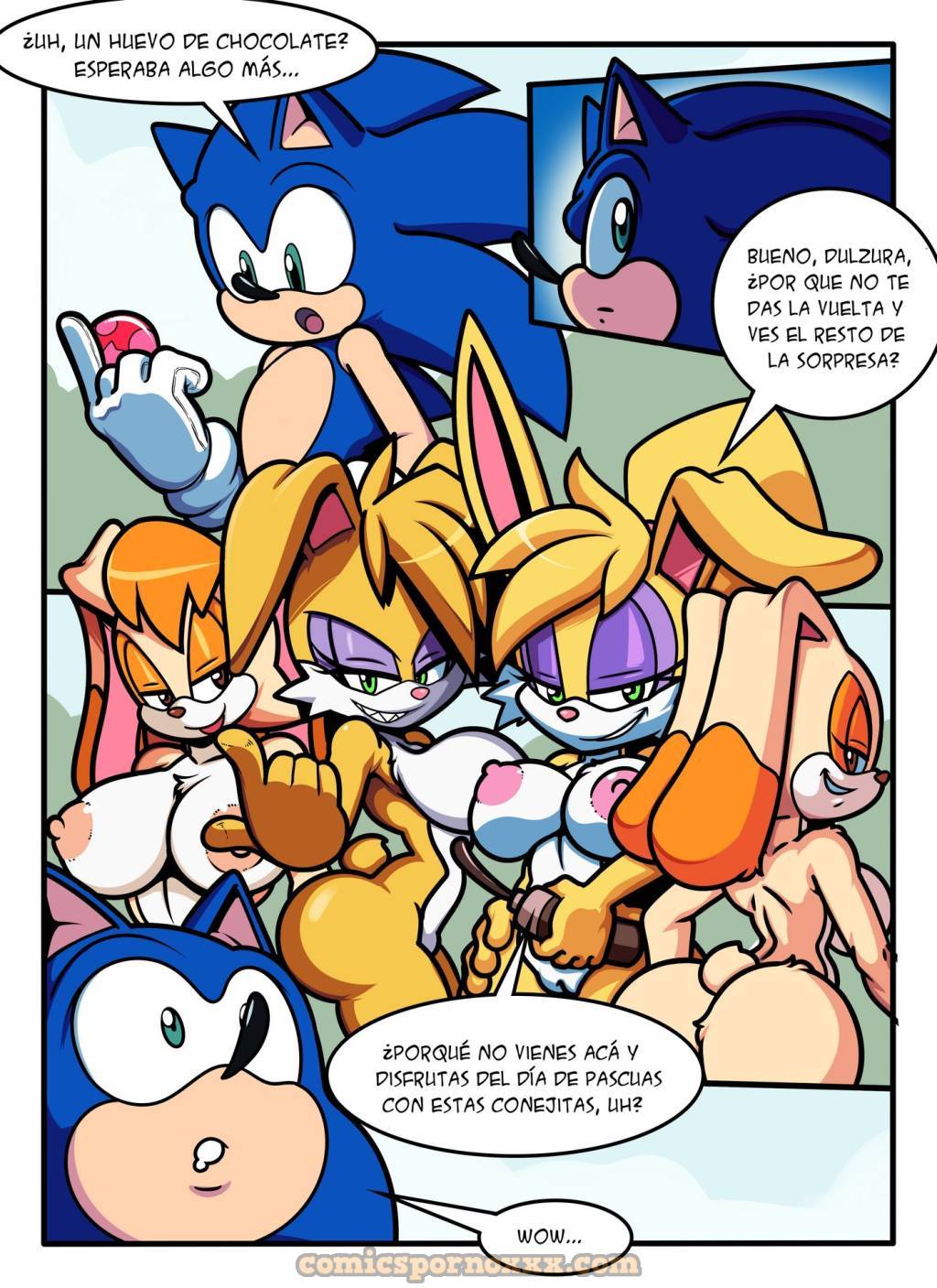 Sonic Girls Easter 2