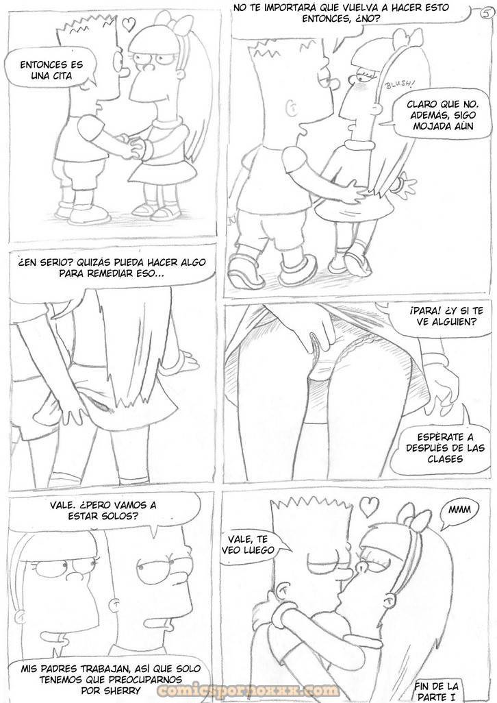 Muéstrame #1 (Bart Simpson Folla a Las Gemelas)  - Imagen 7  - Comics Porno - Hentai Manga - Cartoon XXX