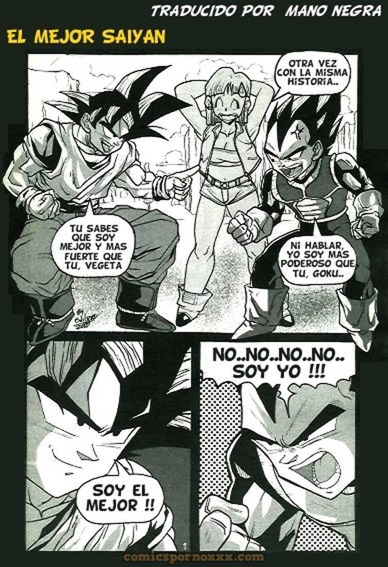 El Mejor Saiyan (Vegeta y Goku Follan a Bulma) 3