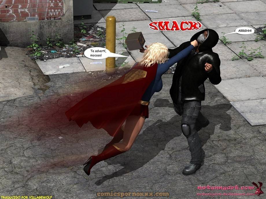 Supergirl Versus Cain 12