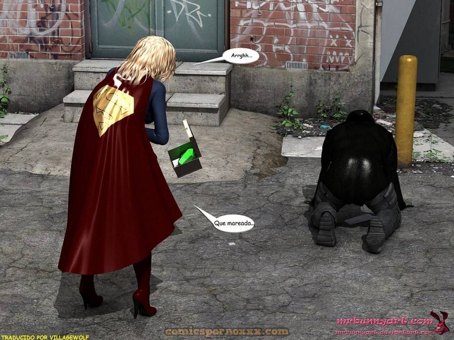 Supergirl Versus Cain 35