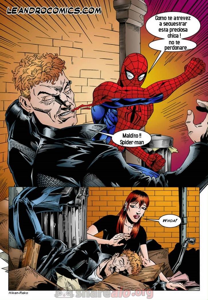 SpiderMan Follando a Mary Jane Watson por Atrás 1