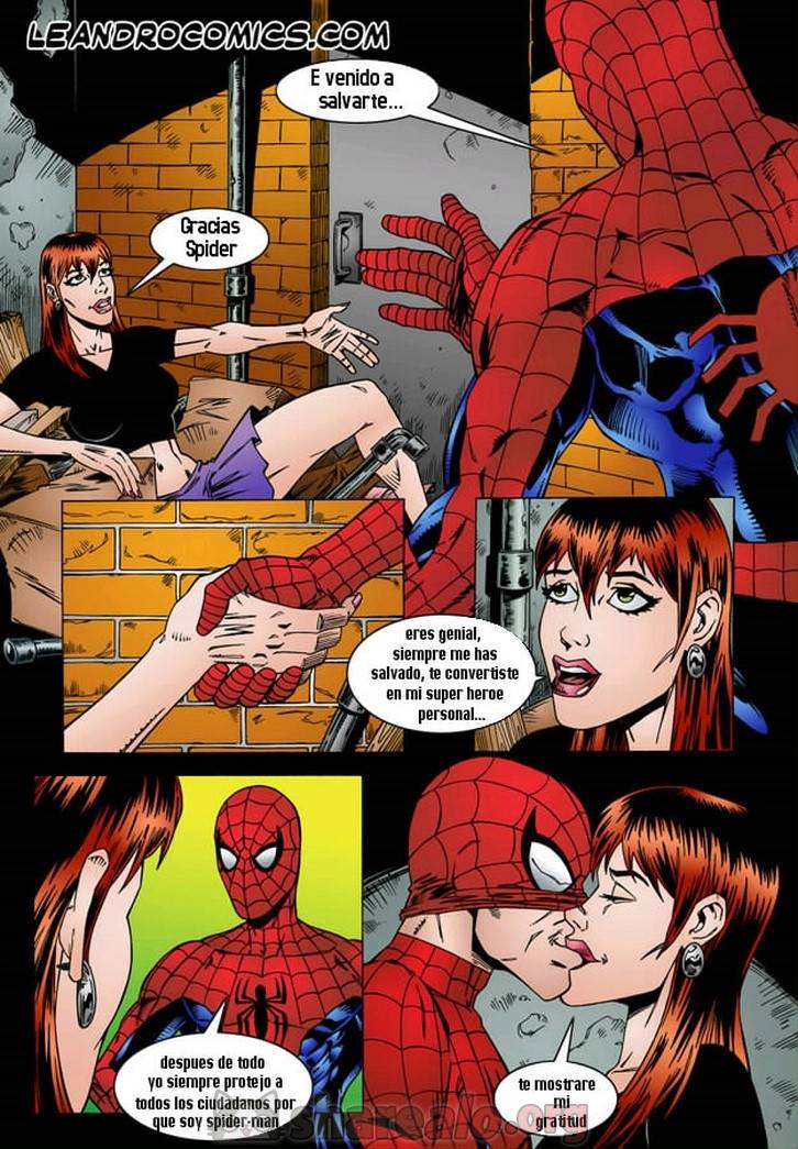 SpiderMan Follando a Mary Jane Watson por Atrás 2