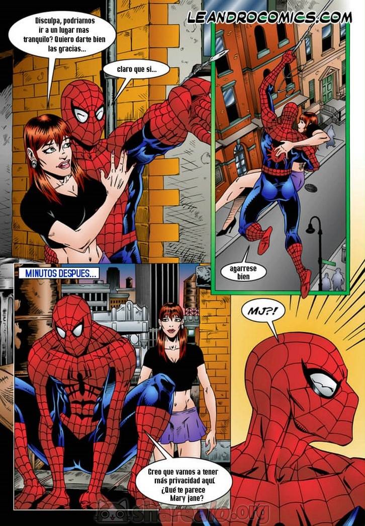 SpiderMan Follando a Mary Jane Watson por Atrás 3