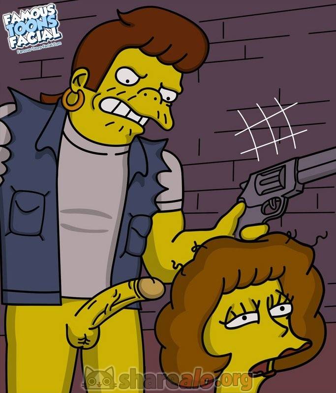 Snake y Maude Flanders (Violación Anal) 4