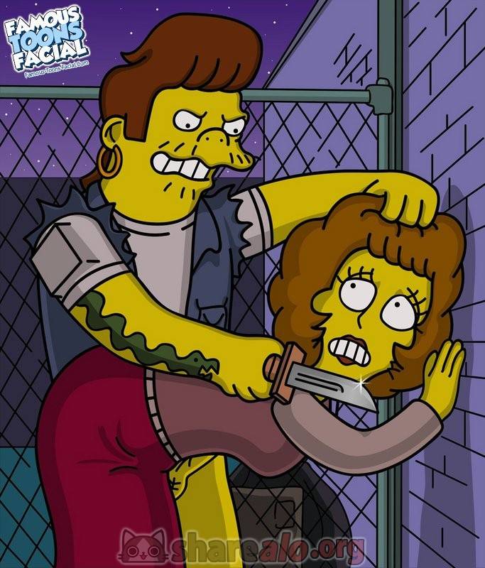 Snake y Maude Flanders (Violación Anal) 5