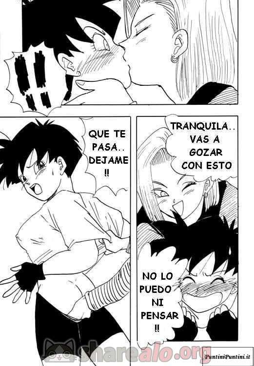 Cobrar (Androide 18 y Videl hacen Lesbianismo) 4