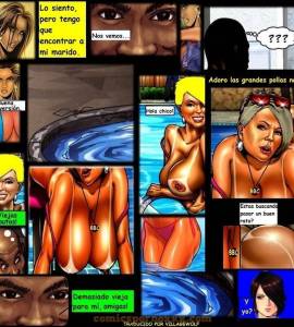 Comics Porno - Glory Party (Negros Follando Chicas Blancas) - 7