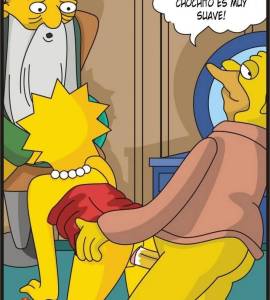 Cartoon - Lisa Simpson en «Abuelos Furiosos» - 11