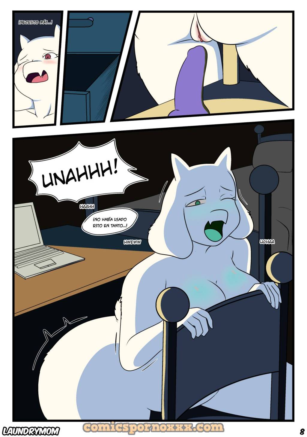 Toriel Private Show (LaundryMom)  - Imagen 9  - Comics Porno - Hentai Manga - Cartoon XXX