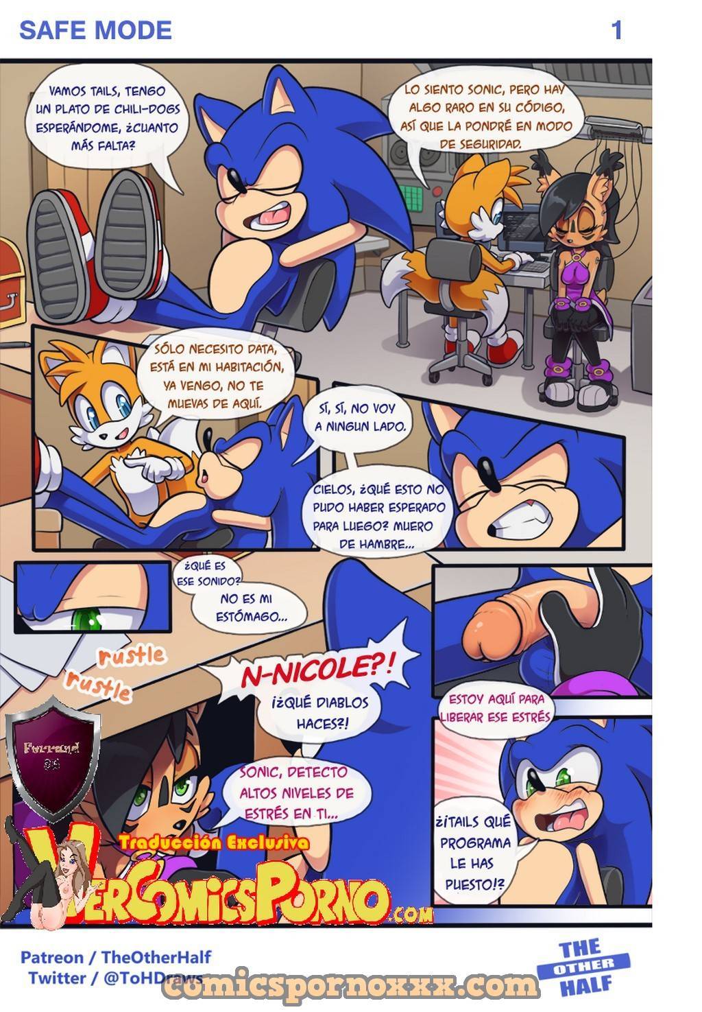 Sonic Safe Mode  - Imagen 2  - Comics Porno - Hentai Manga - Cartoon XXX