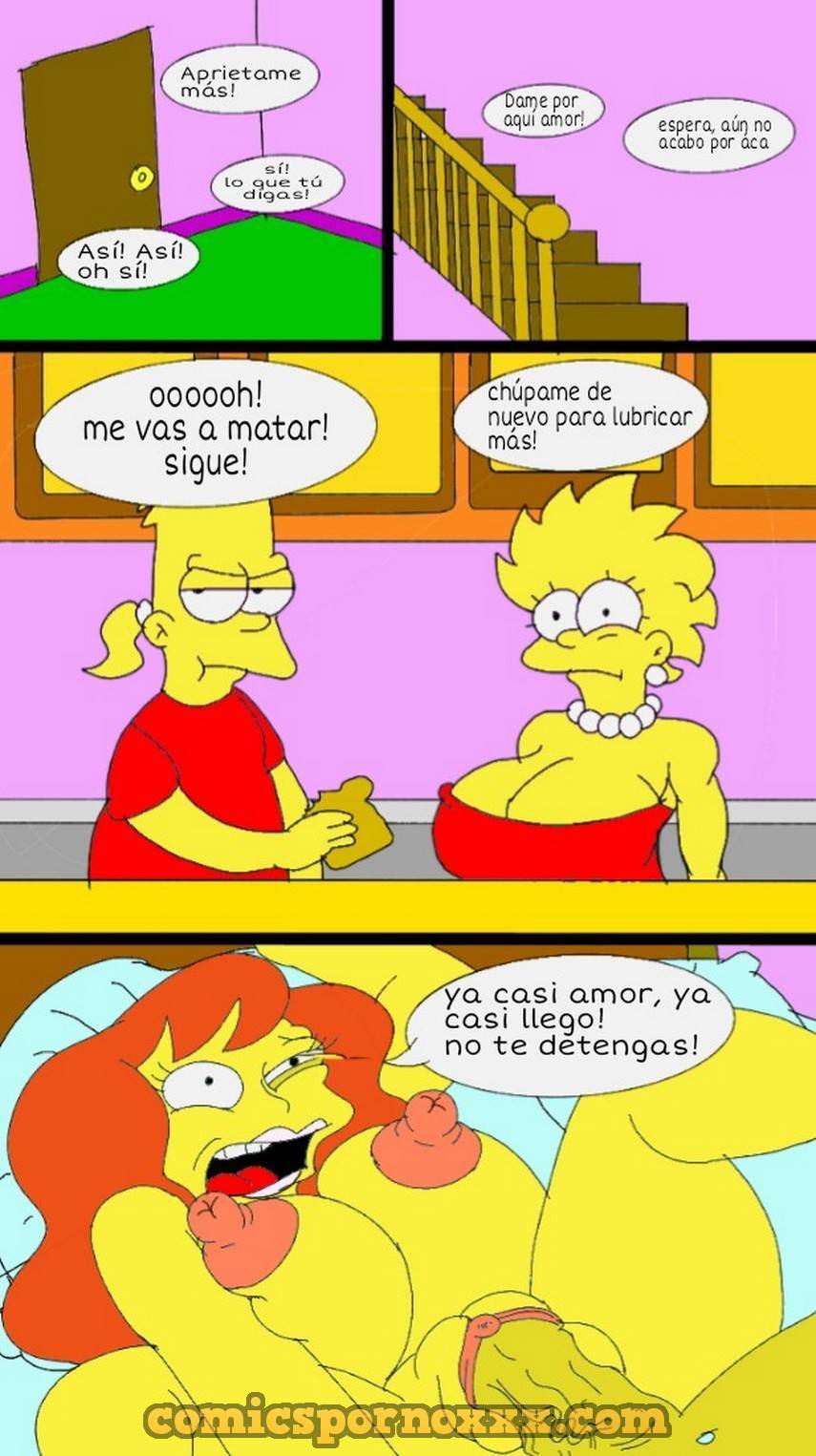 Homero y su Nueva Esposa Mindy Simmons Follando 5