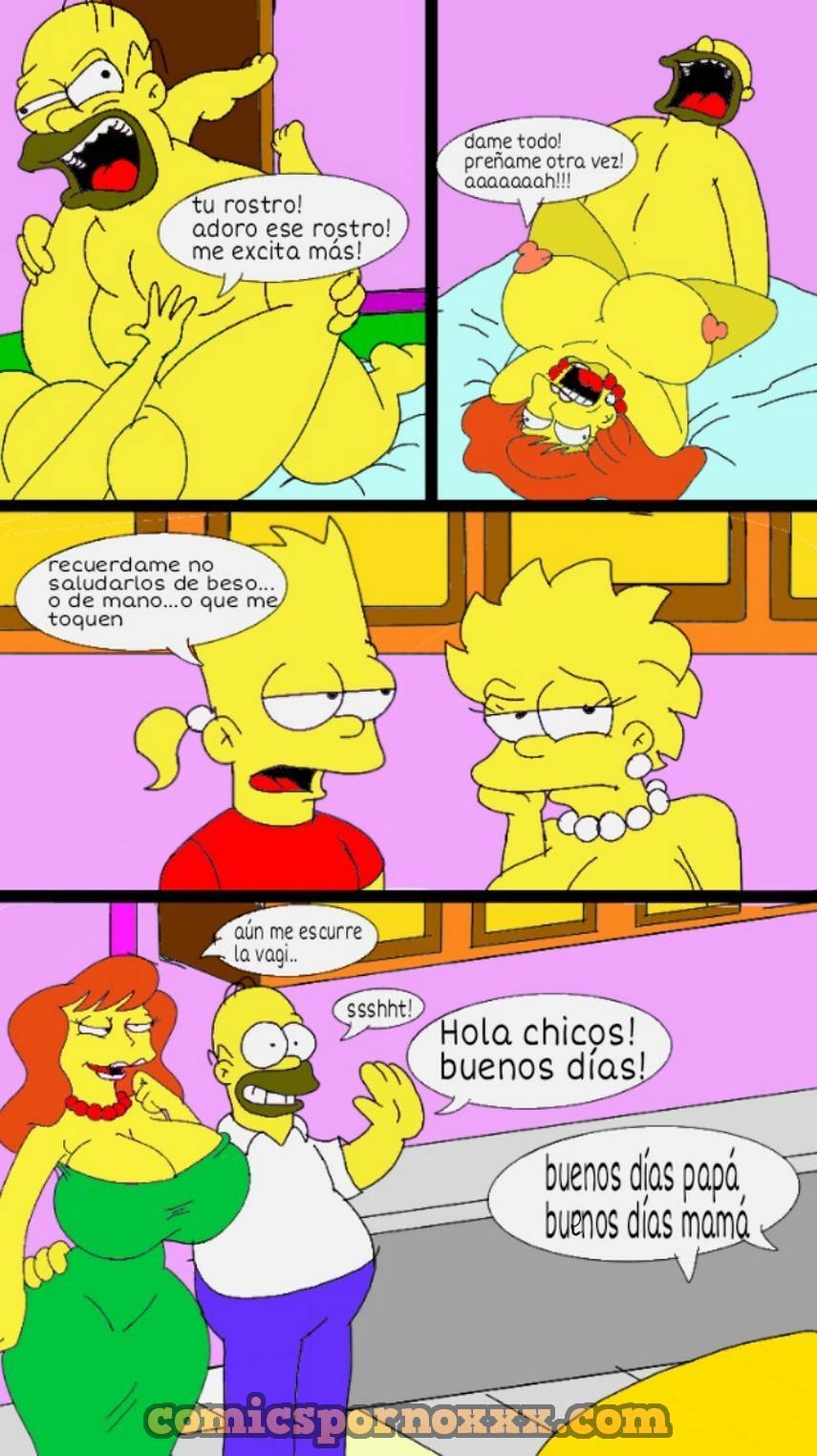 Homero y su Nueva Esposa Mindy Simmons Follando 6