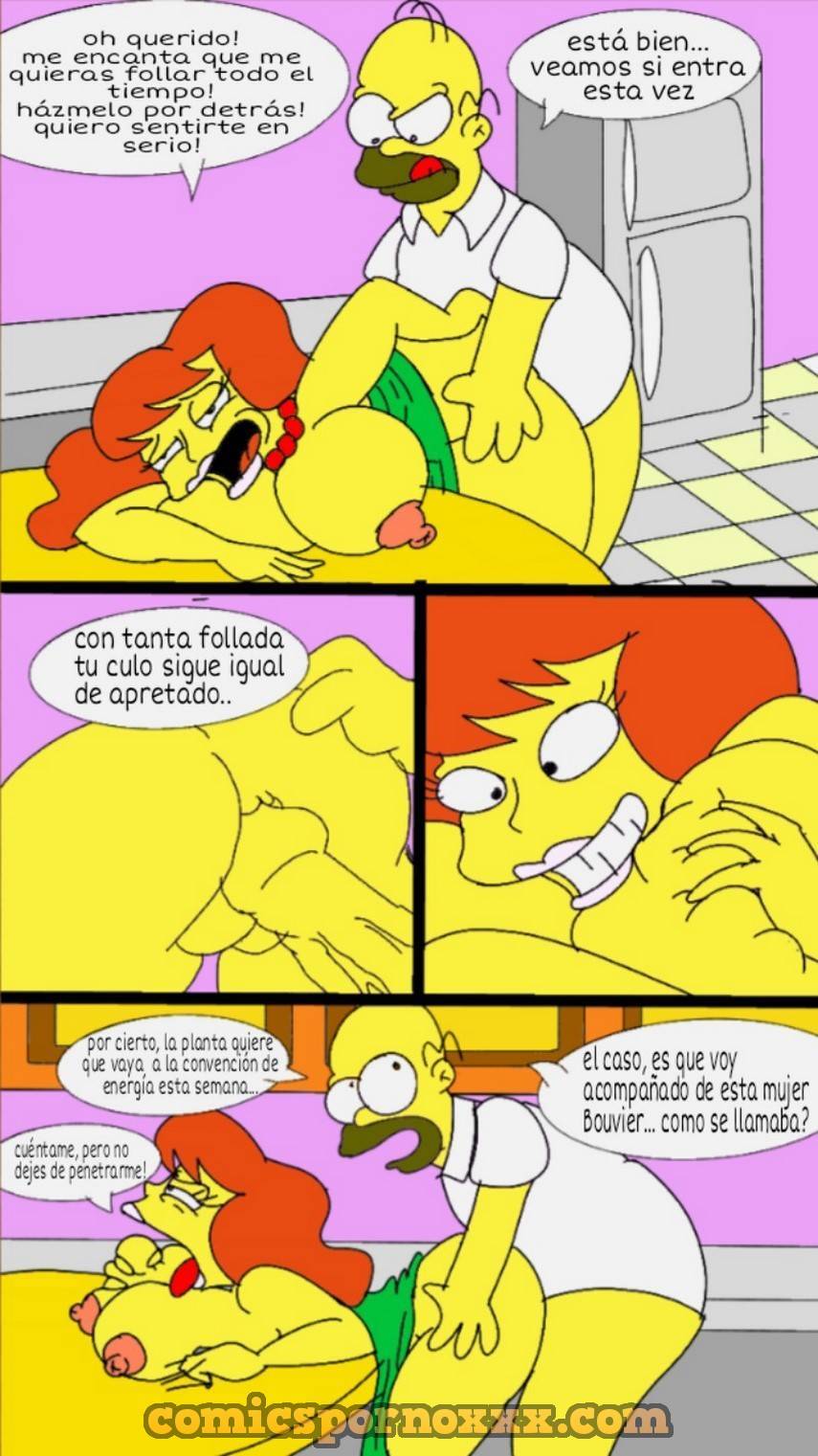 Homero y su Nueva Esposa Mindy Simmons Follando 8