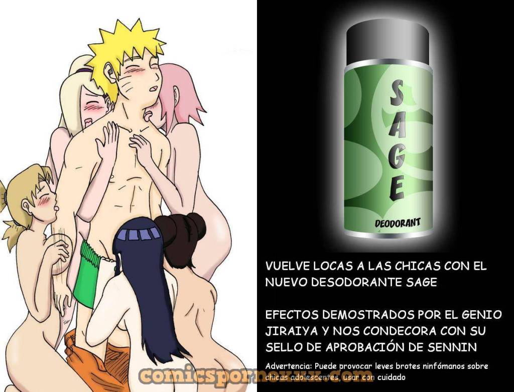 Naruto Uzumaki y el Desodorante 1