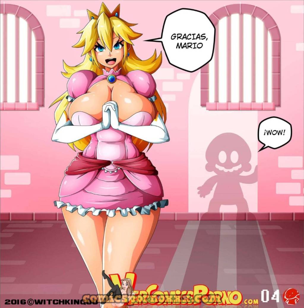 Princess Peach en: ¡Gracias Mario! 5