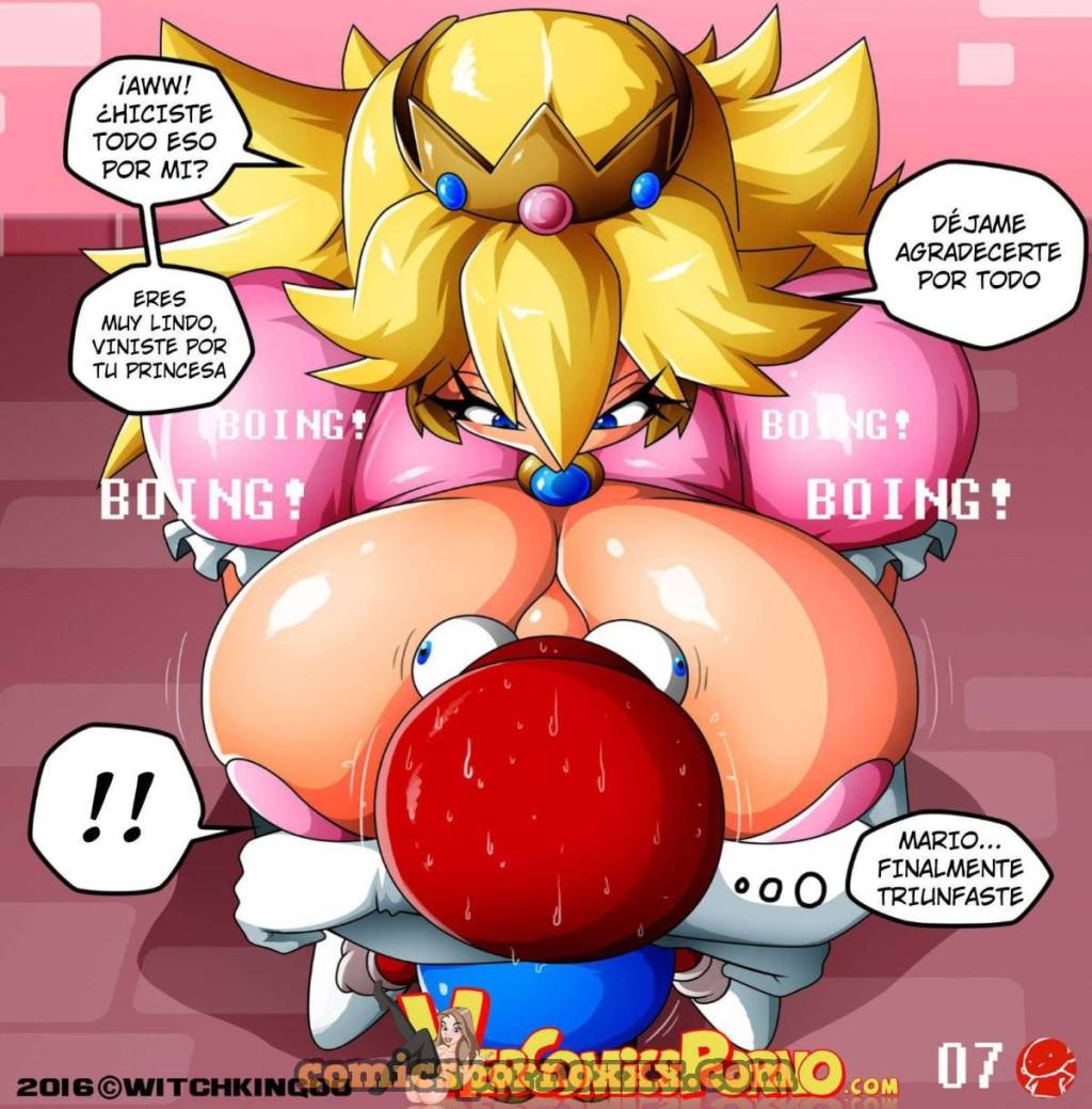 Princess Peach en: ¡Gracias Mario! 8