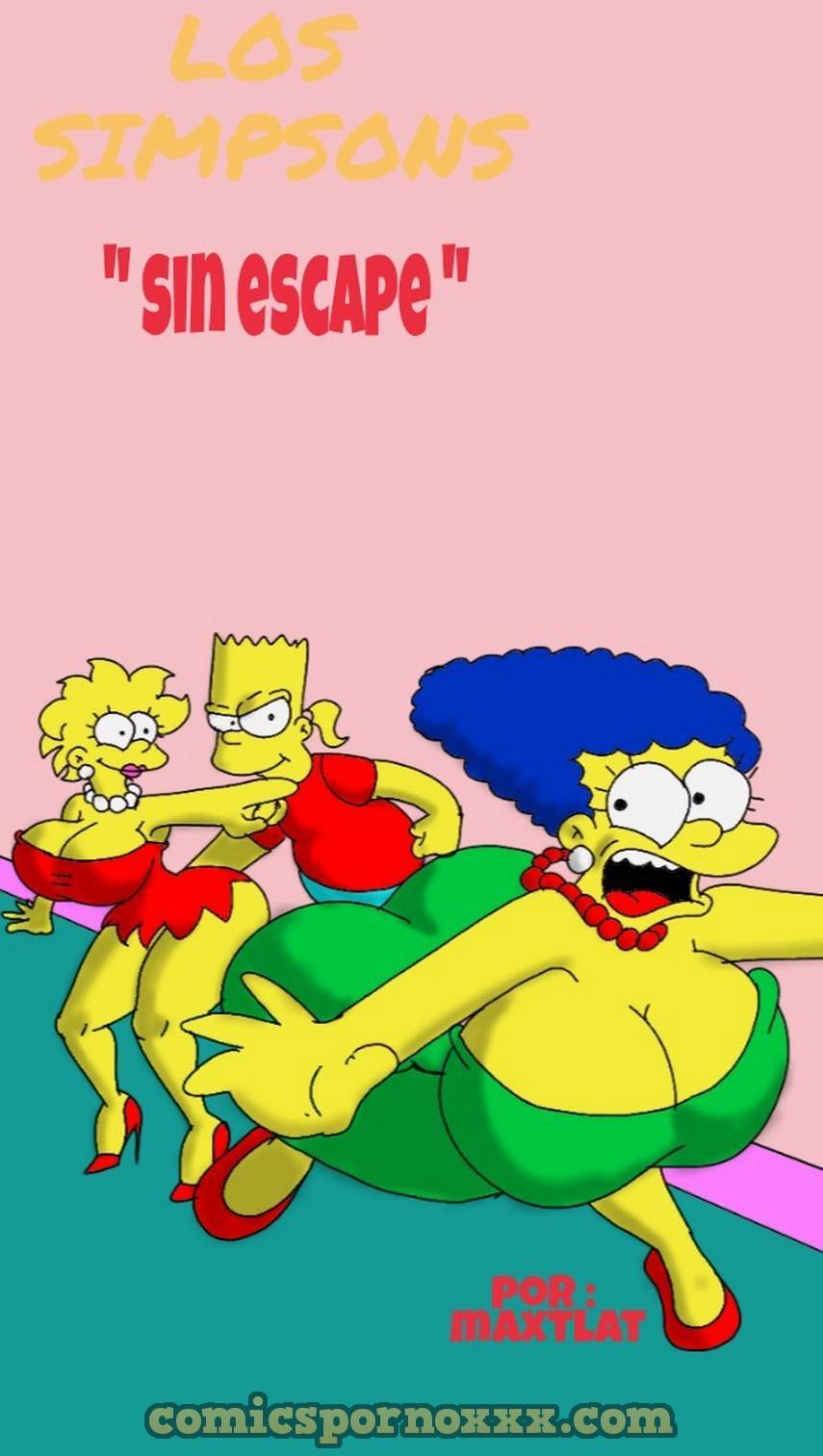 Marge y Lisa Simpson Versión Tetonas Folladas por Bart 1