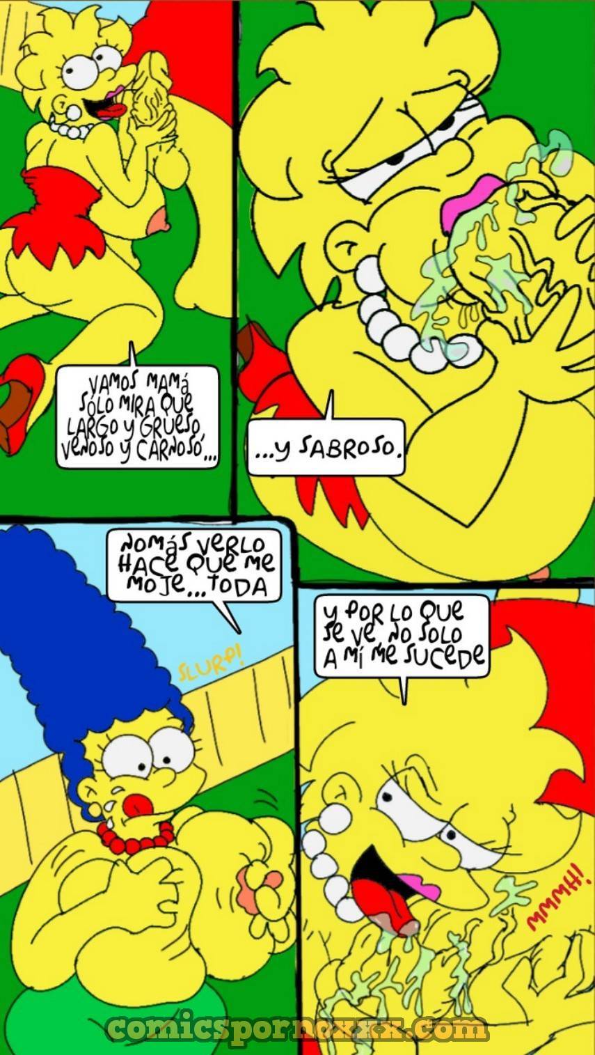 Marge y Lisa Simpson Versión Tetonas Folladas por Bart 3