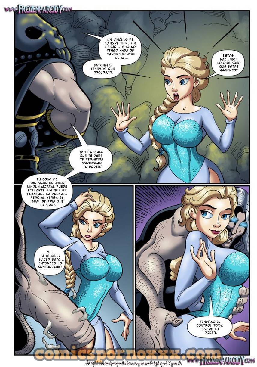 Frozen y el Monstruo de la Nieve  - Imagen 5  - Comics Porno - Hentai Manga - Cartoon XXX