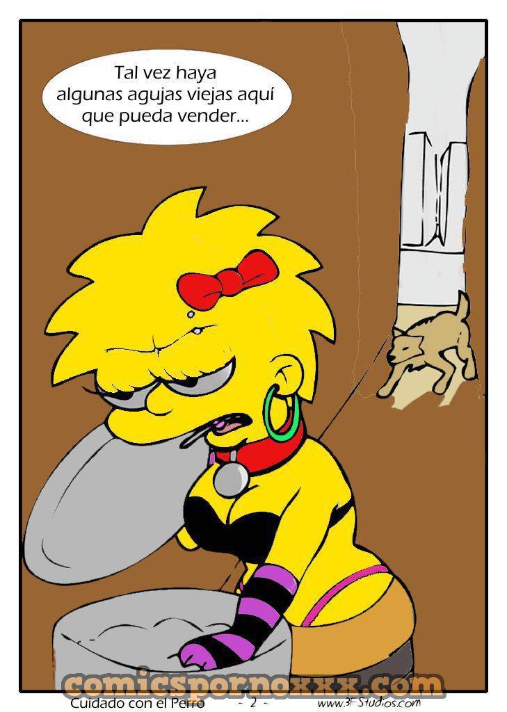 Zoofilia de Los Simpson (Lisa Violada por Perro) 2