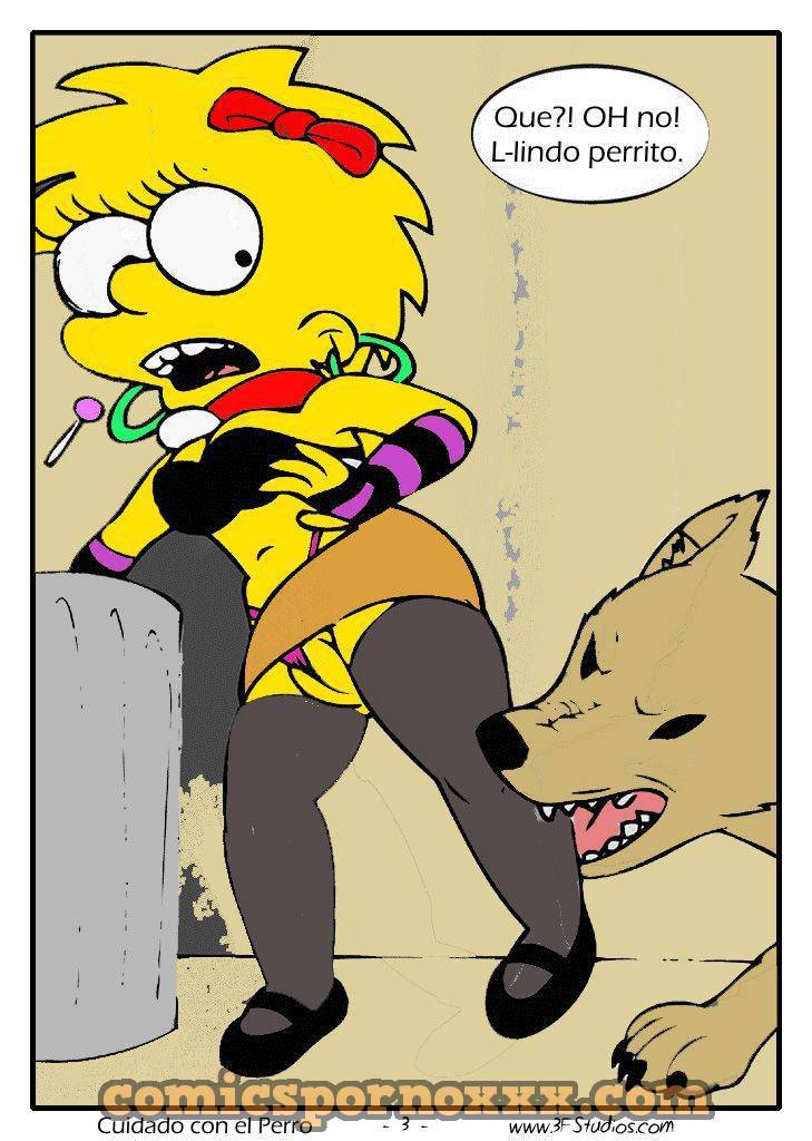 Zoofilia de Los Simpson (Lisa Violada por Perro) 3