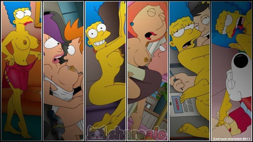 Imágenes Pornográficas de Los Simpson y Futurama (Cartoon Avenger) 1