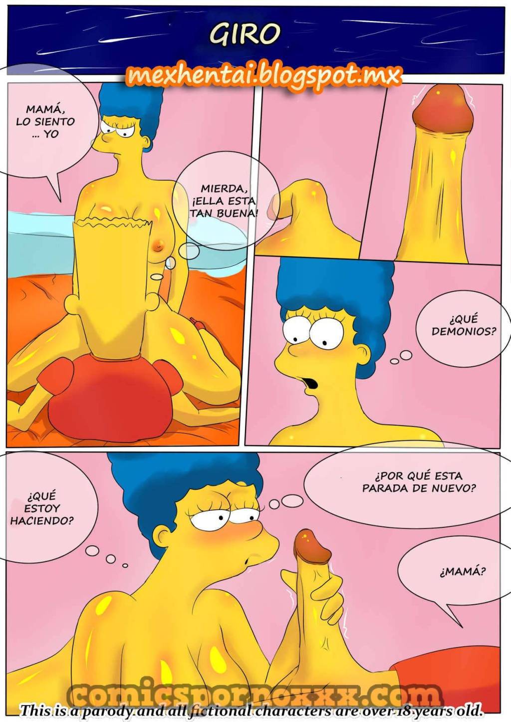 Bart Simpson Folla a su Madre Marge en Cuatro Patas  - Imagen 29  - Comics Porno - Hentai Manga - Cartoon XXX