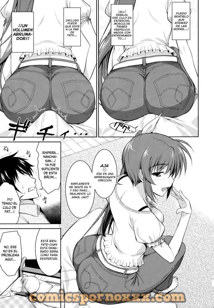 Ore to Nanoha to One Room (Obseción por los Culos) 10