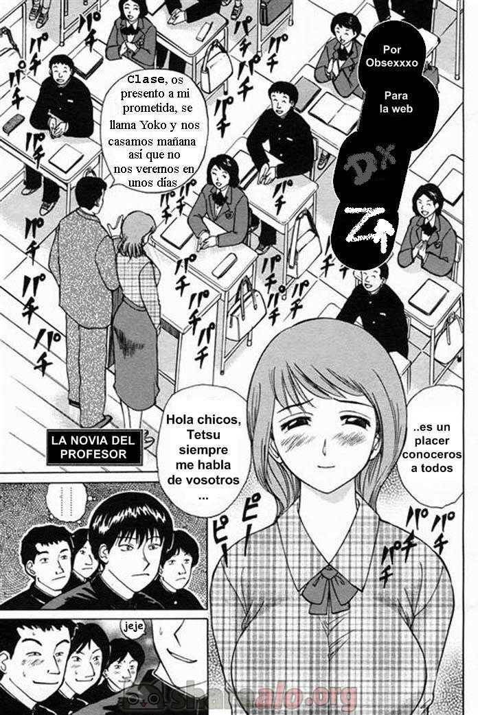 La Novia del Profesor  - Imagen 1  - Comics Porno - Hentai Manga - Cartoon XXX