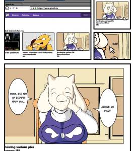 Online - Toriel Private Show (LaundryMom) - 2