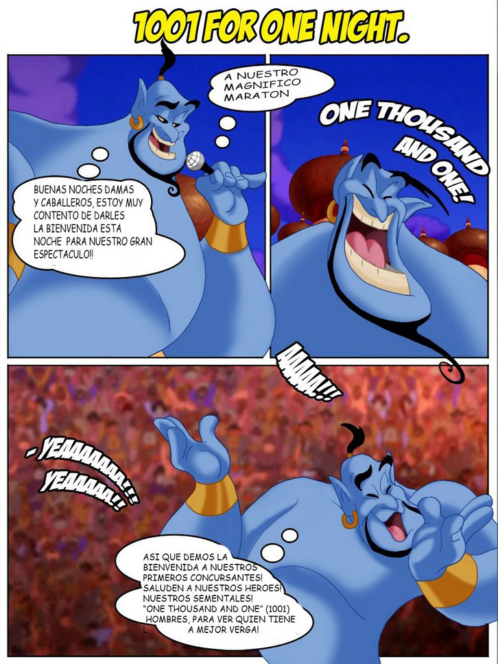 Porno de Aladdin 1001 para una Noche  - Imagen 1  - Comics Porno - Hentai Manga - Cartoon XXX