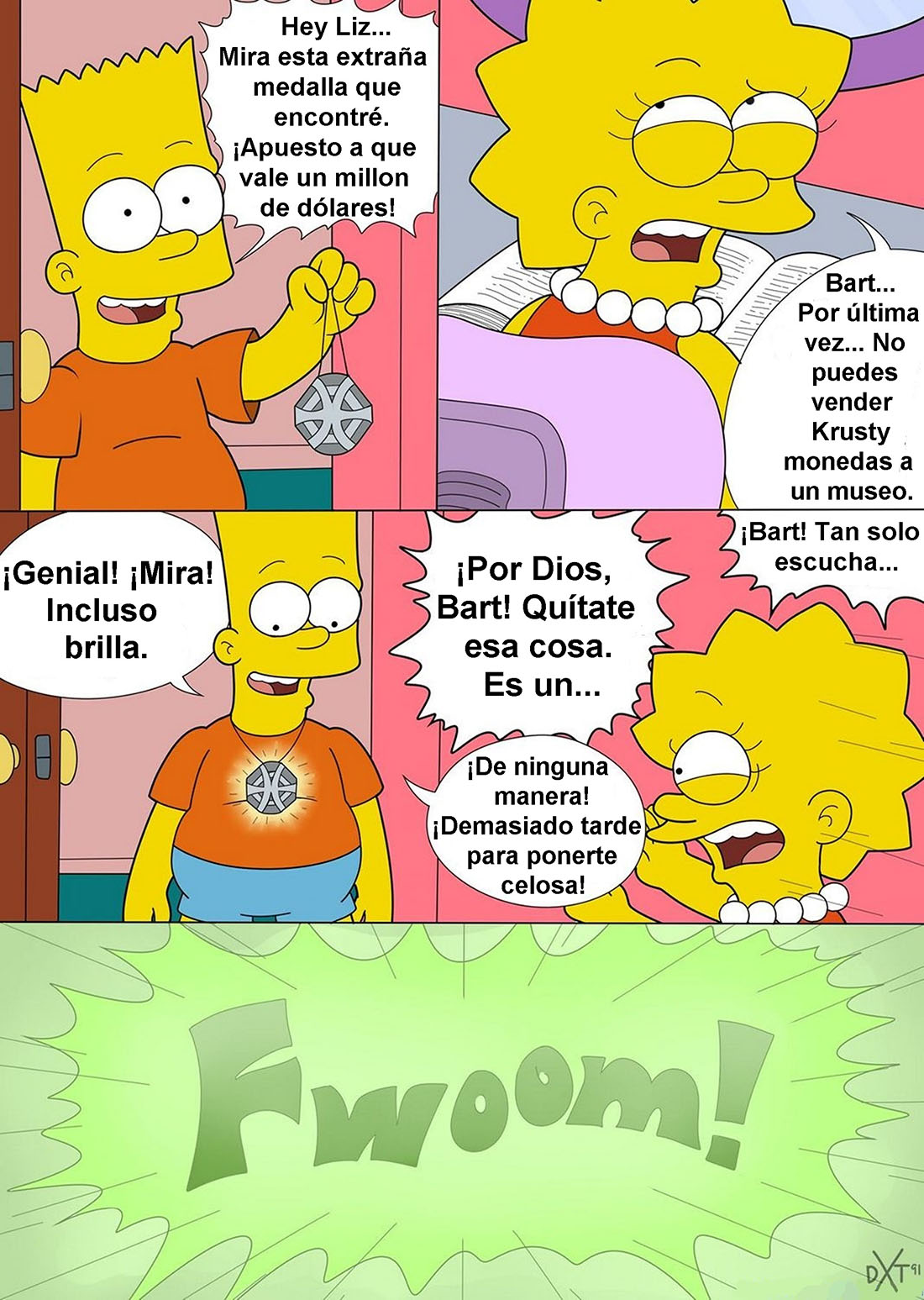 Cambiando de Sexo (Los Simpson Futanari)  - Imagen 1  - Comics Porno - Hentai Manga - Cartoon XXX