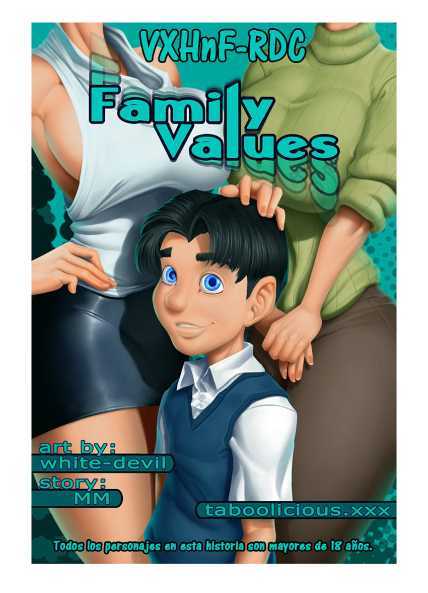 Family Values #1 - Tía Folla con su Pequeño Sobrino (Taboolicious)  - Imagen 2  - Comics Porno - Hentai Manga - Cartoon XXX