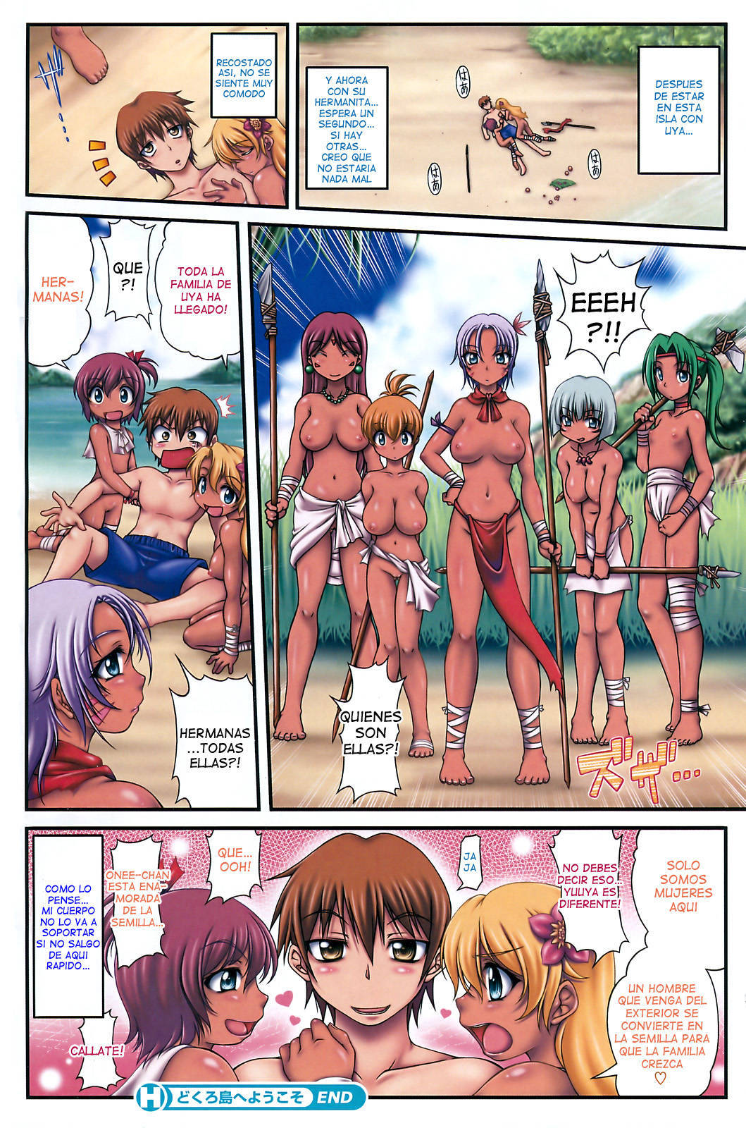 La Isla Calavera un Paraiso Porno  - Imagen 8  - Comics Porno - Hentai Manga - Cartoon XXX